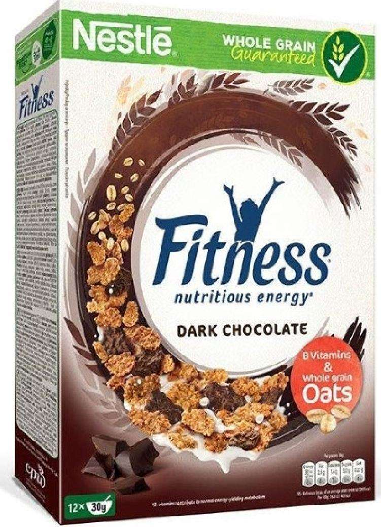 FITNESS DARK CHOCOLATE CEREALI NESTLE' GR 375
