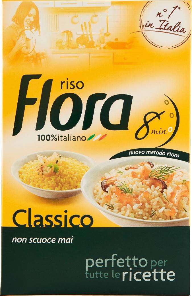 FLORA RISO CLASSICO 8 MINUTI KG 1
