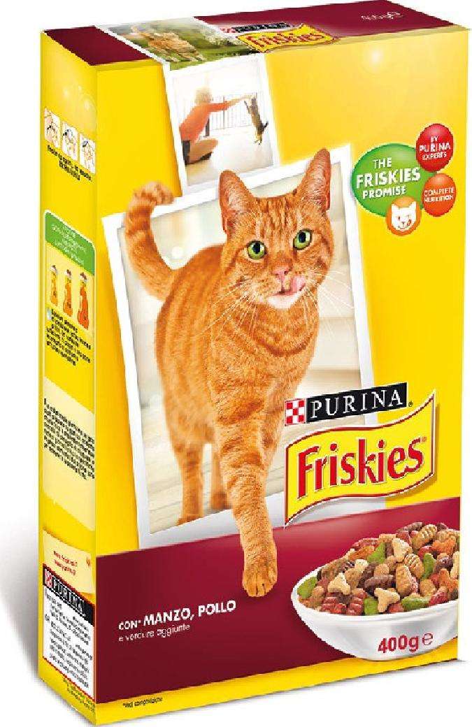 FRISKIES GATTO MANZO POLLO E VERDURE GR 400