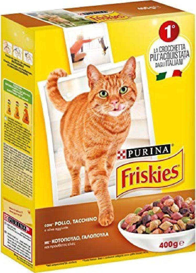 FRISKIES GATTO POLLO TACCHINO OLIVE GR 400