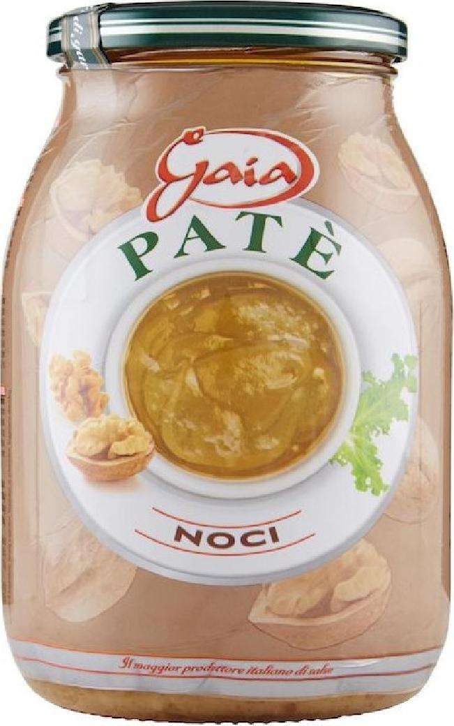 GAIA PATE' DI NOCI VETRO GR 1050