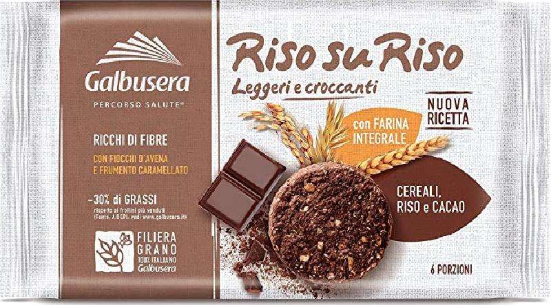 GALBUSERA RISO SU RISO CIOCCOLATA CEREALI GR 220