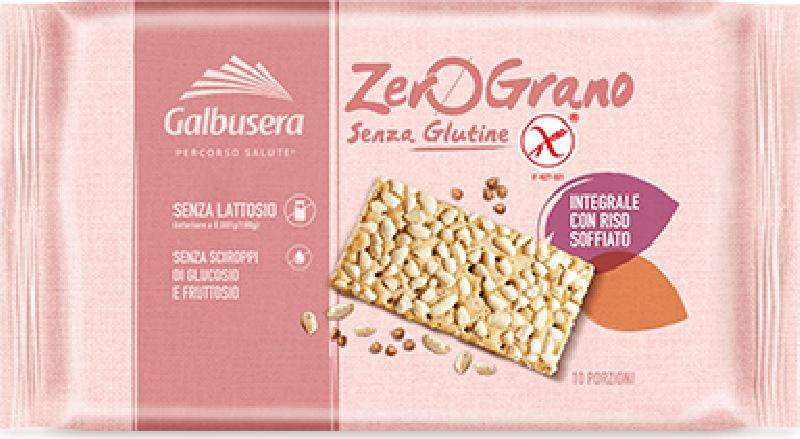 GALBUSERA ZEROGRANO SENZA GLUTINE CRACKER INTEGRALE GR 320