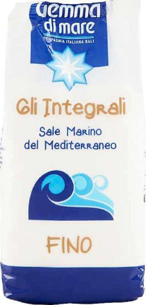 GEMMA DI MARE SALE MARININO FINO INTEGRALE KG 1