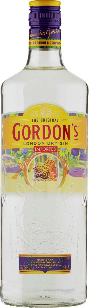 GIN GORDON'S DRY 37,5% BT 70 CL