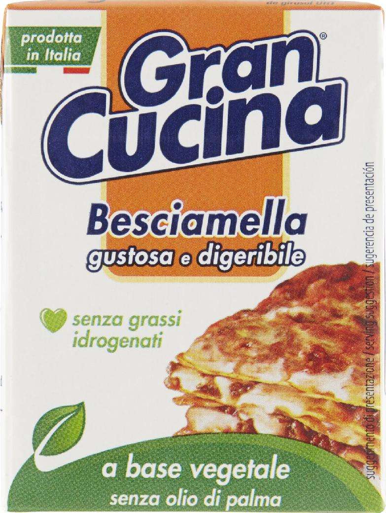 GRAN CUCINA BESCIAMELLA VEGETALE BRIK GR 200