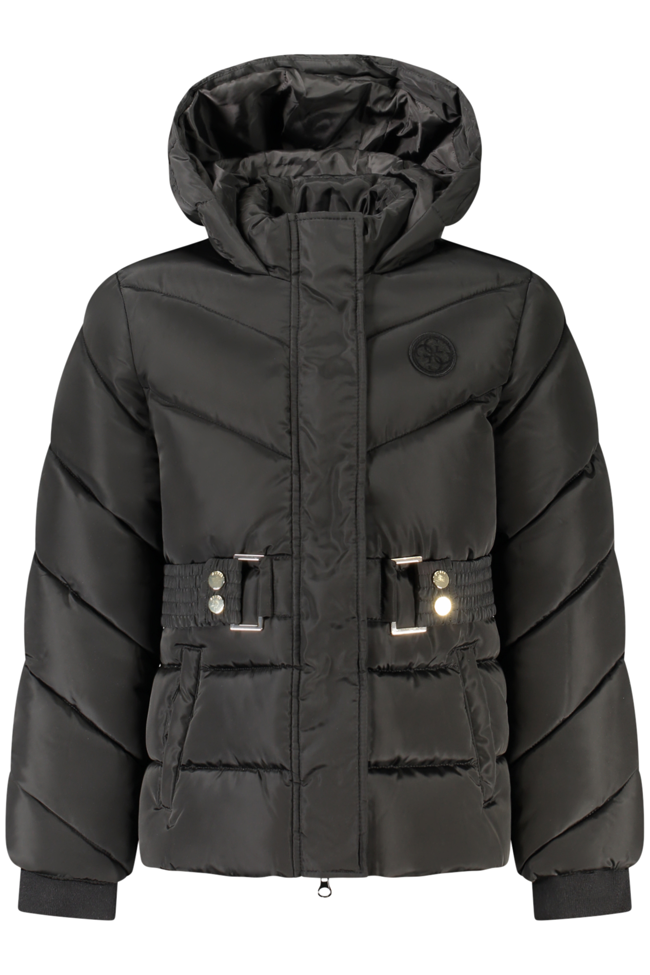 GUESS JEANS GIUBBOTTO BAMBINA NERO