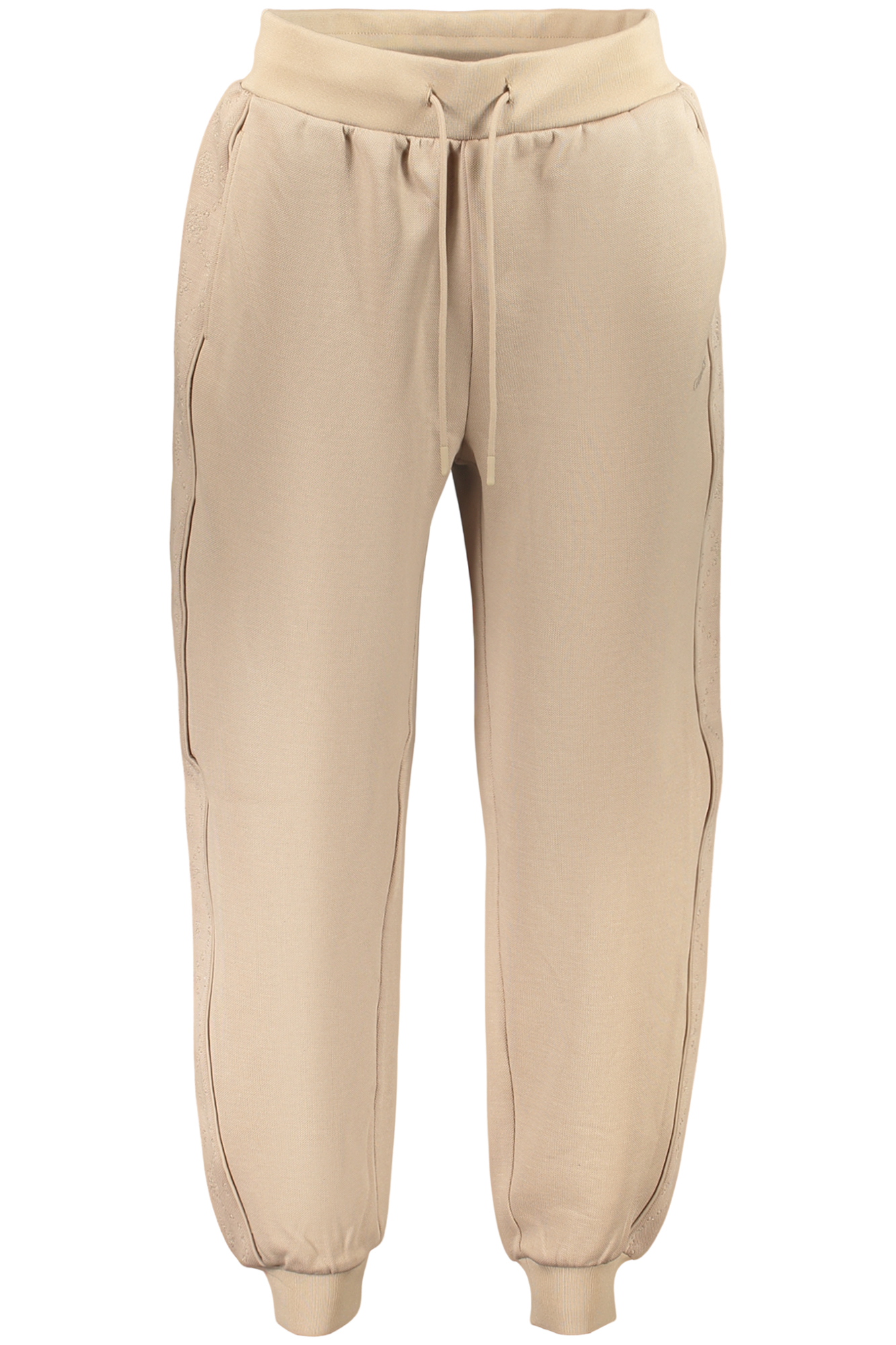 GUESS JEANS PANTALONE TUTA LUNGO DONNA BEIGE