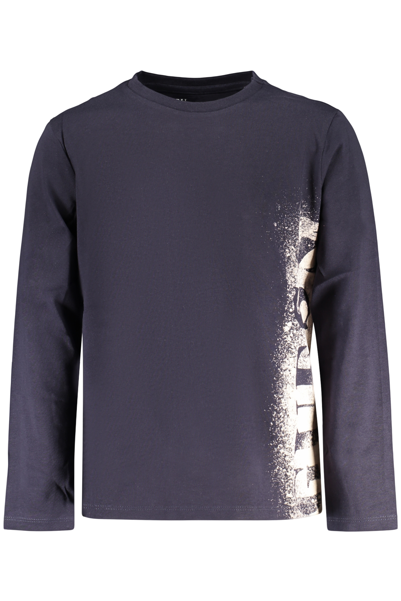 GUESS JEANS T-SHIRT MANICHE LUNGHE BAMBINO BLU