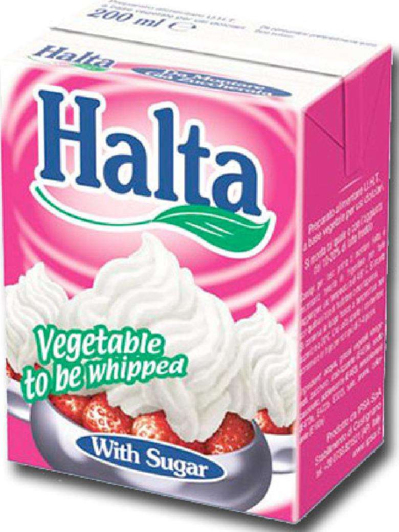 HALTA PANNA PER DOLCI VEGETALE BRIK ML 200