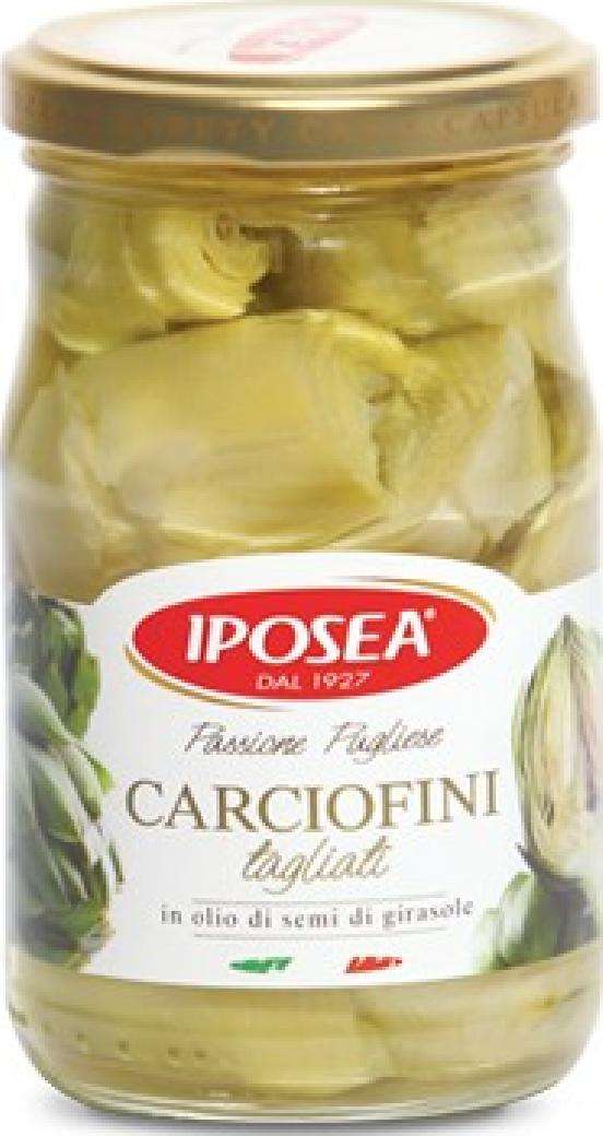 IPOSEA CARCIOFI TAGLIATI SOTT'OLIO ML 580
