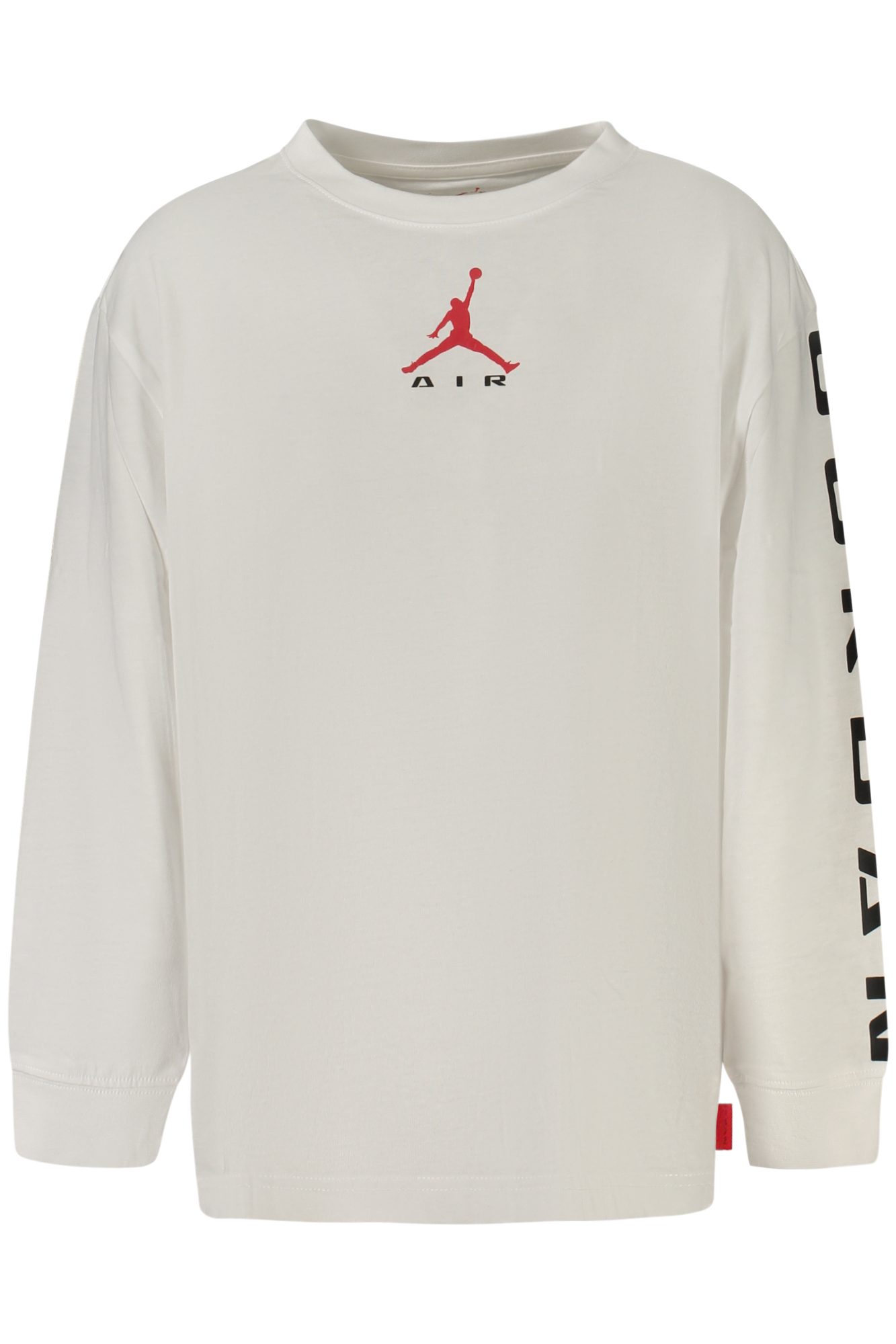 JORDAN T-SHIRT MANICHE LUNGHE BAMBINO BIANCO