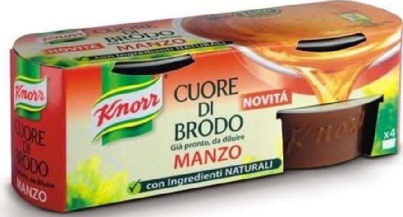 KNORR CUORE BRODO CARNE X4 GR 112