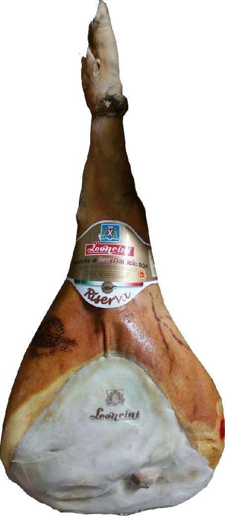 LEONCINI PROSCIUTTO SAN DANIELE CON OSSO SFUSA KG 12