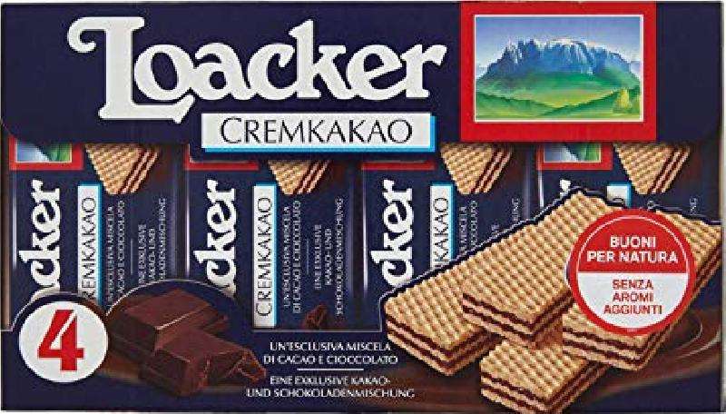 LOACKER WAFER CREMKAKAO 4X45 GR 180