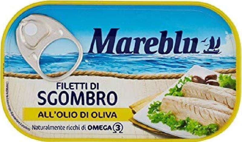 MARE BLU' SGOMBRO OLIO D'OLIVA GR 90