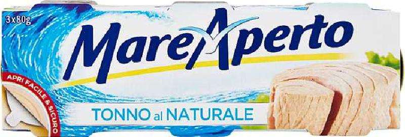 MAREAPERTO TONNO NATURALE 3X80 GR 240