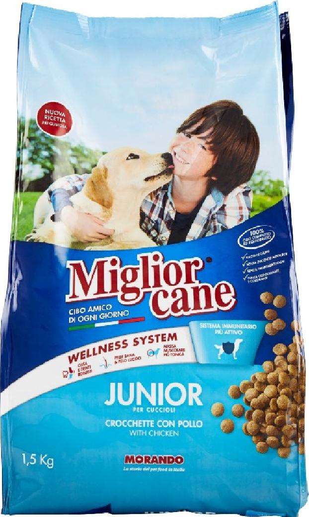 MIGLIORCANE JUNIOR POLLO CROCCHETTE KG 1,5