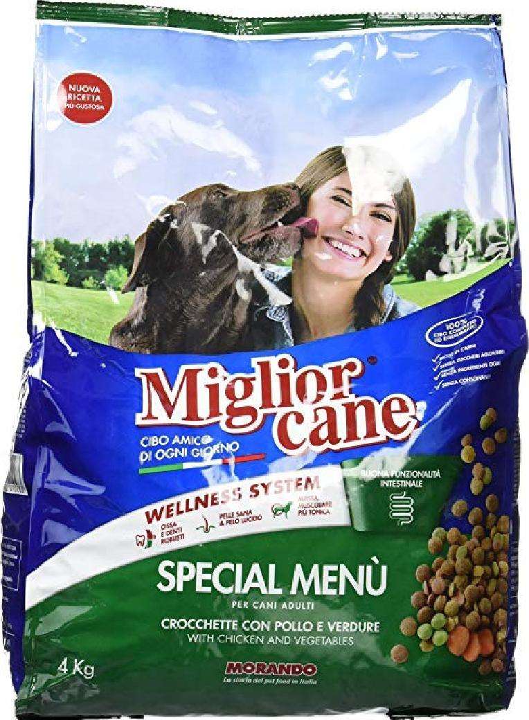 MIGLIORCANE SPECIAL MENU' POLLO E VERDURE KG 4