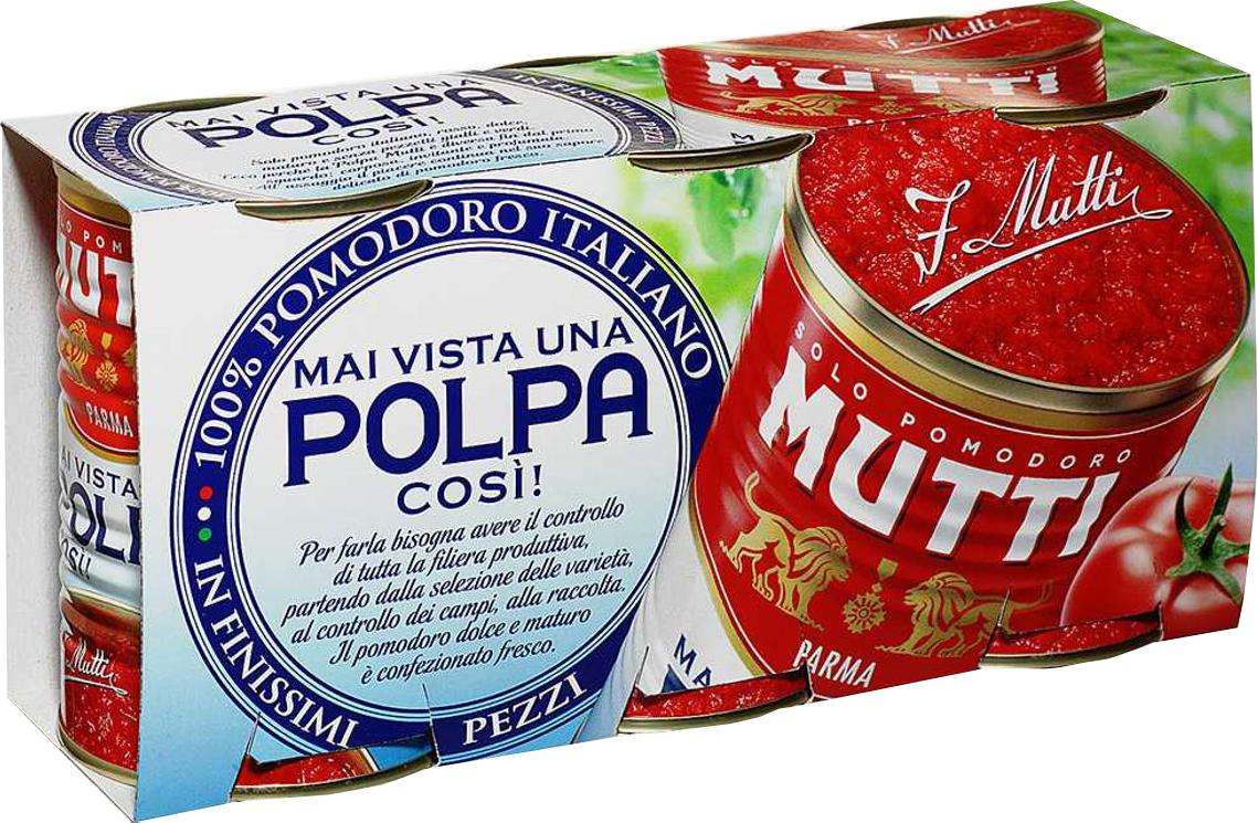 MUTTI POLPA POMODORO 3X400 GR