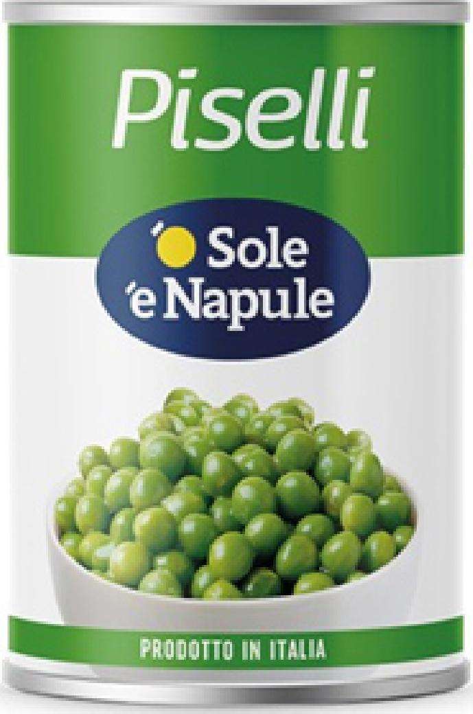 'O SOLE 'E NAPULE PISELLI LATTINA GR 500
