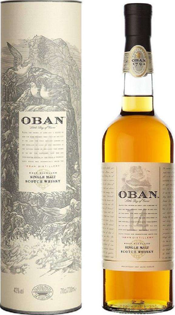 OBAN WHISKY 14 Y.O. CL 70