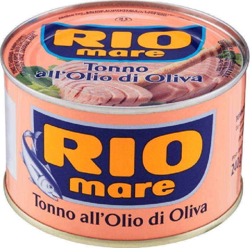 RIO MARE TONNO OLIO D'OLIVA SINGOLO GR 240