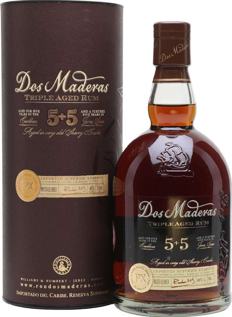 RON DOS MADERAS RUM CL 70