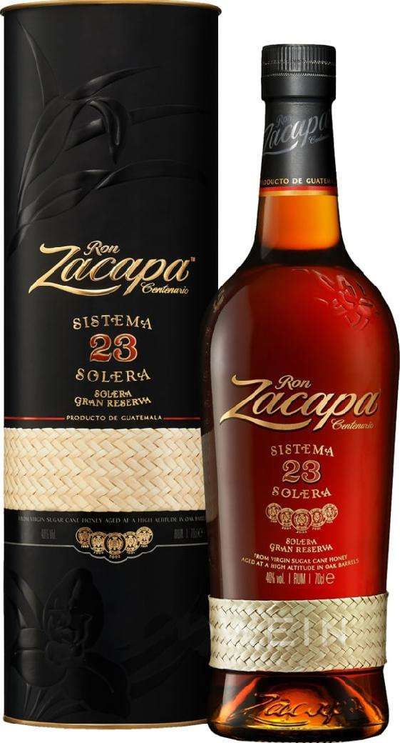 RON ZACAPA 23 CENTENARIO GRAN RISERVA 40% CL 70
