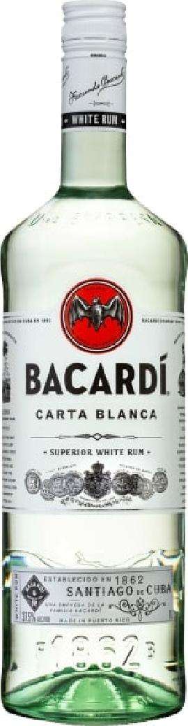 RUM BACARDI SUPERIOR CARTA BLANCA 1 LT