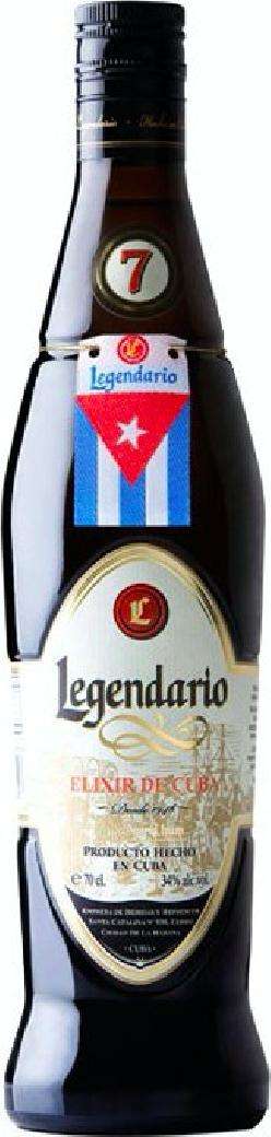 RUM LEGENDARIO 7 ANNI ELIXIR DE CUBA 70 CL