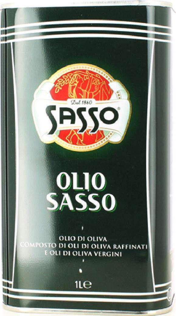 SASSO OLIO D'OLIVA LATTA LT 1