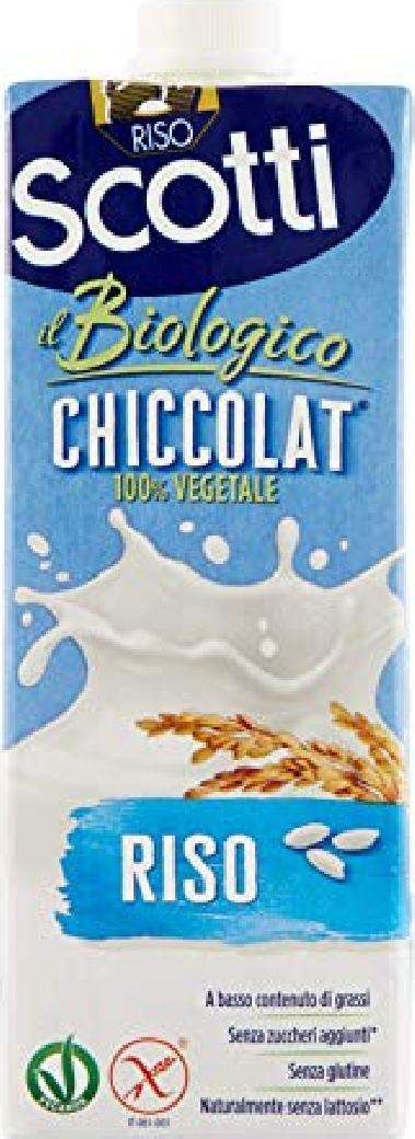 SCOTTI LATTE DI RISO CHICCOLAT BRIK LT 1