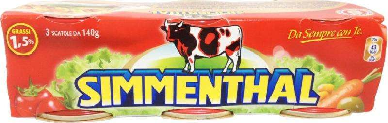 SIMMENTHAL CARNE LESSATA 3X140 GR 420