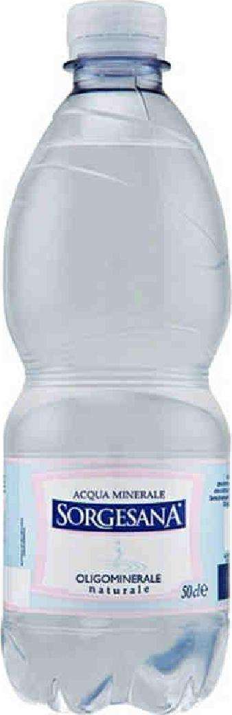 SORGESANA ACQUA NATURALE PET CL 50 X 6 BT