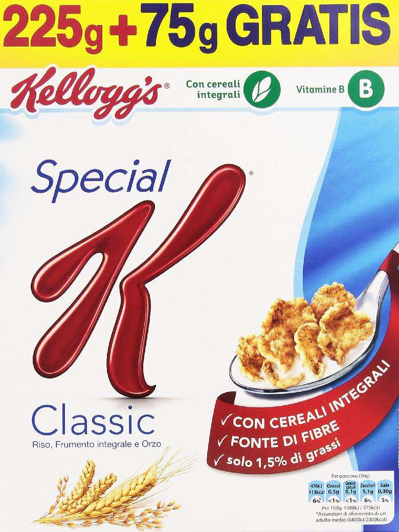 SPECIAL K CEREALI CLASSICI KELLOGG GR 300