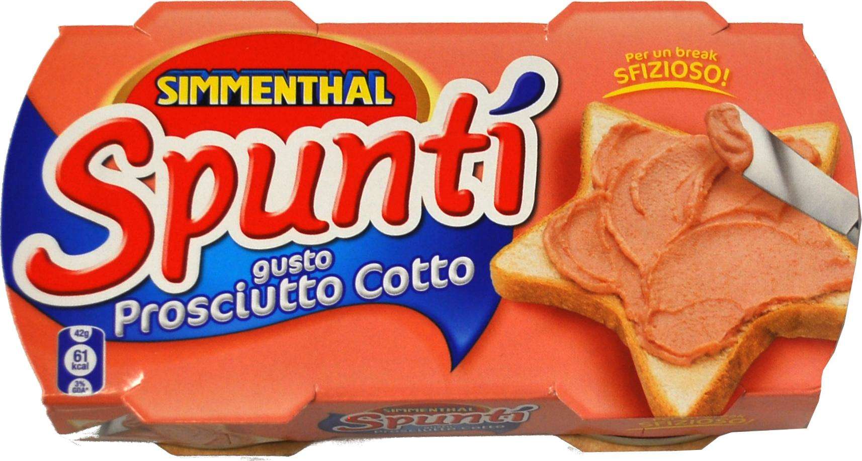 SPUNTI PROSCIUTTO COTTO 2X84 GR 168