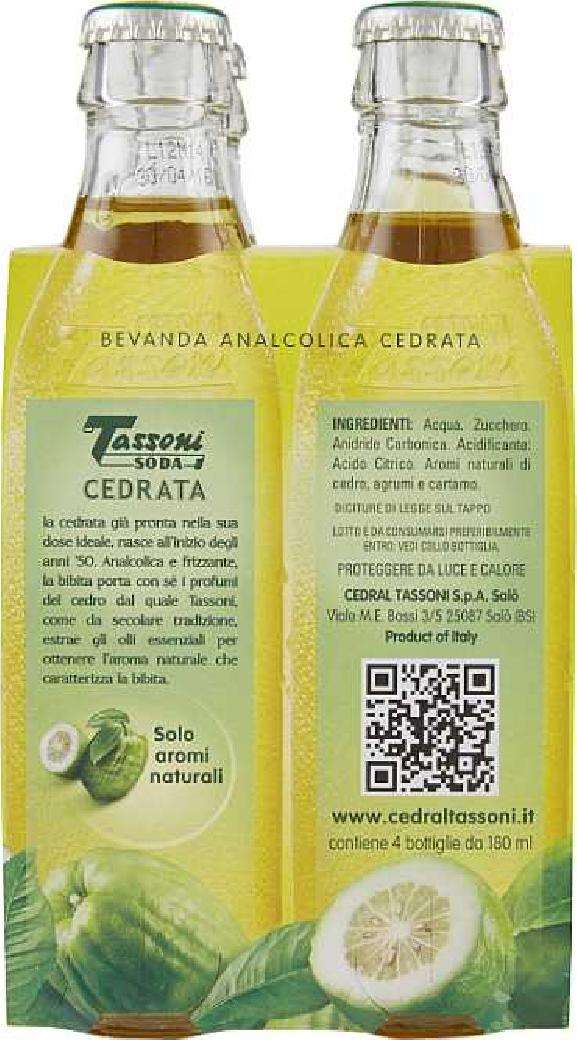 TASSONI CEDRATA 4X18 CL