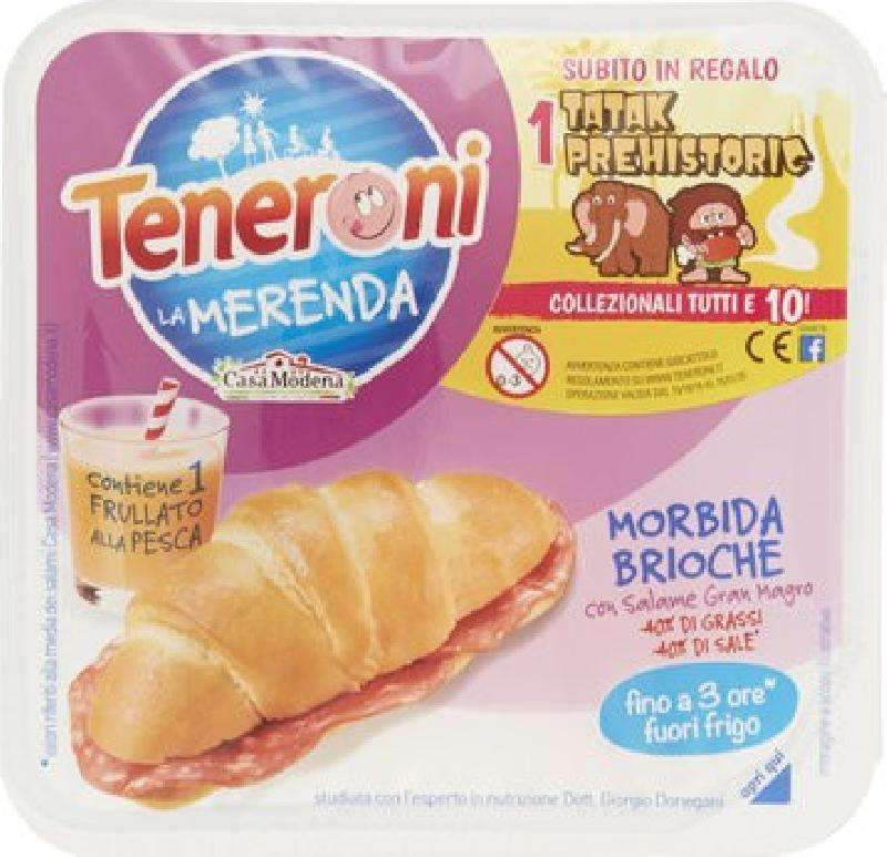 TENERONI LA MERENDA BRIOCHE SALAME GR 170