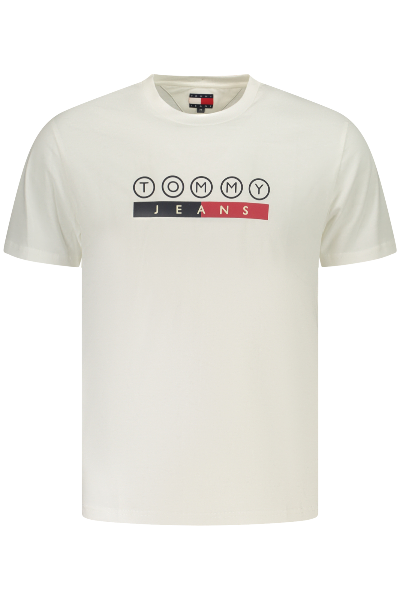TOMMY HILFIGER T-SHIRT MANICHE CORTE UOMO BIANCO