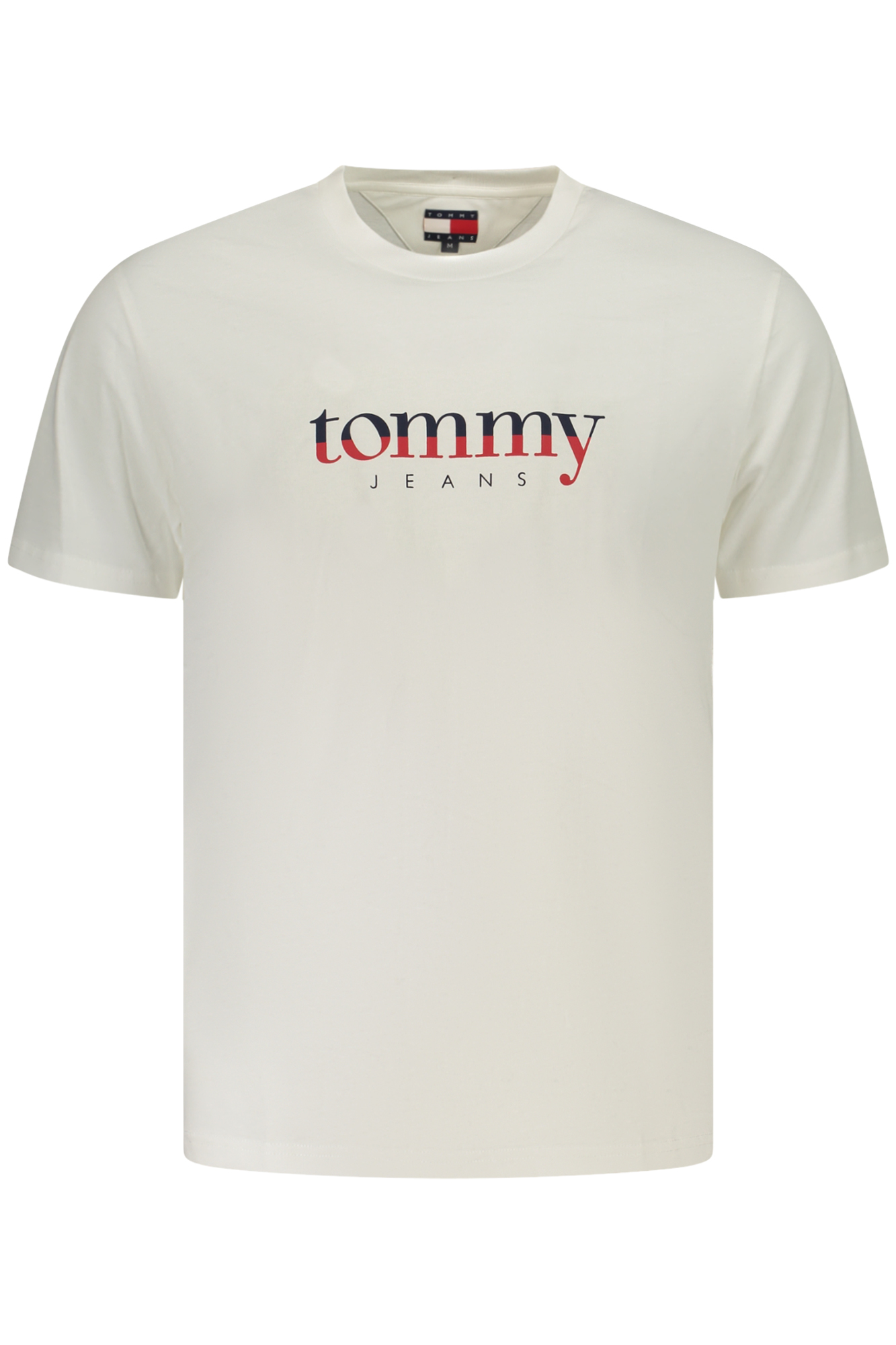 TOMMY HILFIGER T-SHIRT MANICHE CORTE UOMO BIANCO