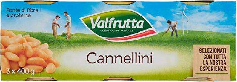 VALFRUTTA 3X400 CANNELLINI FAGIOLI KG 1,2