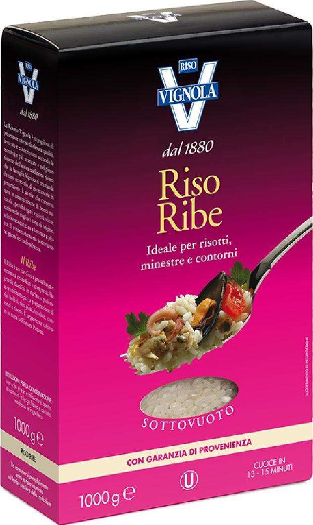 VIGNOLA RISO RIBE ASTUCCIATO KG 1