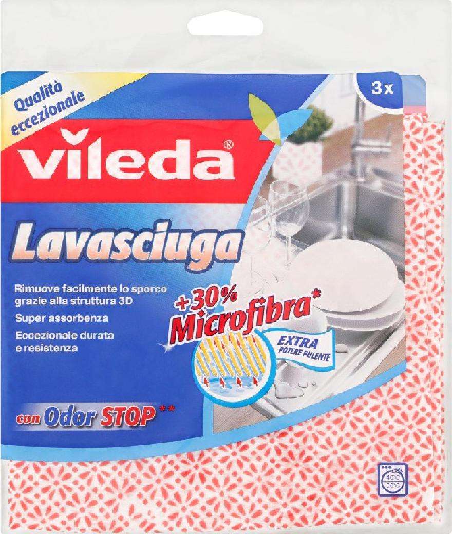 VILEDA PANNO MULTIUSO LAVASCIUGA PZ 3