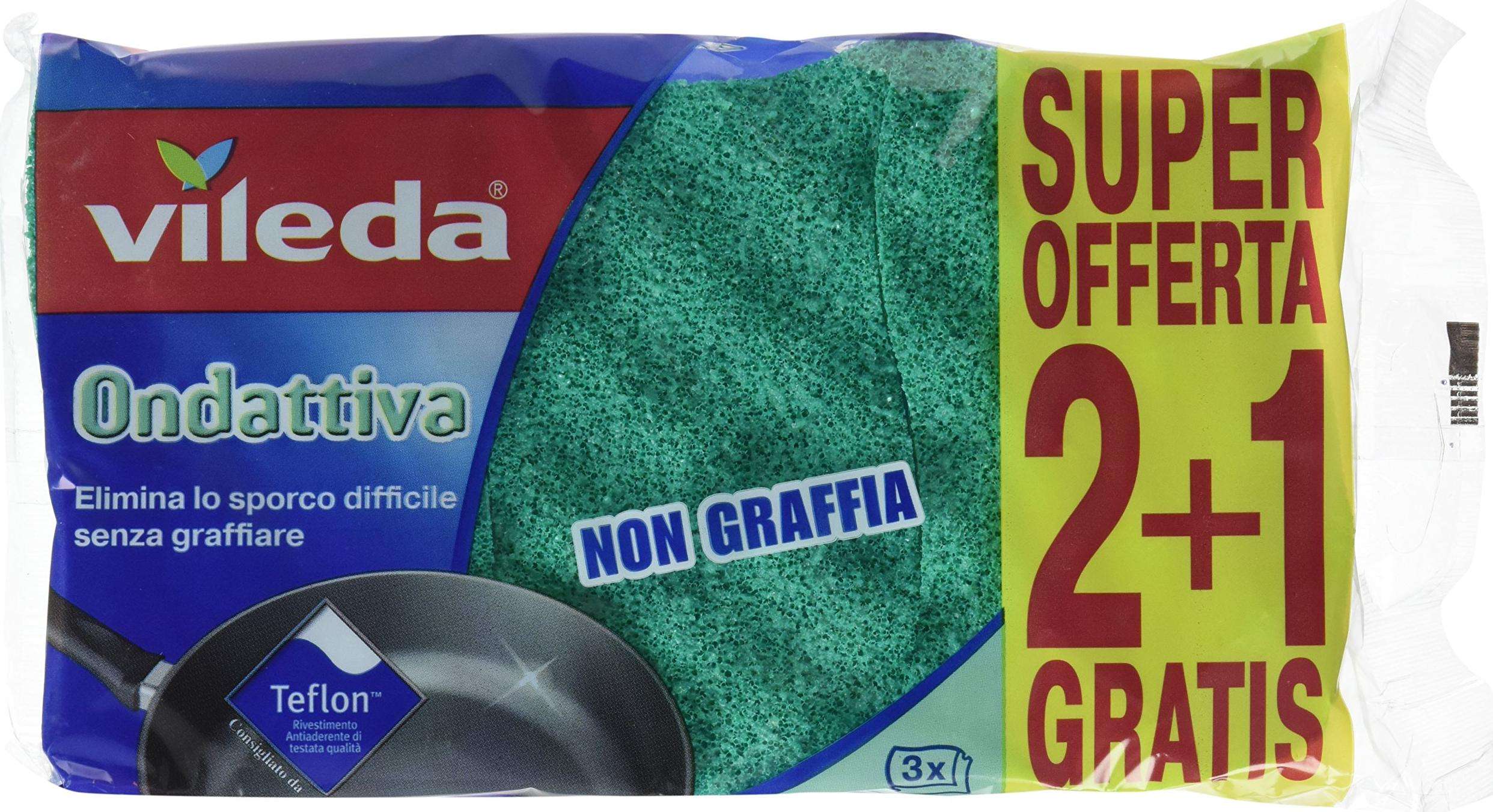 VILEDA SPUGNA ONDATTIVA MILLEUSI X2