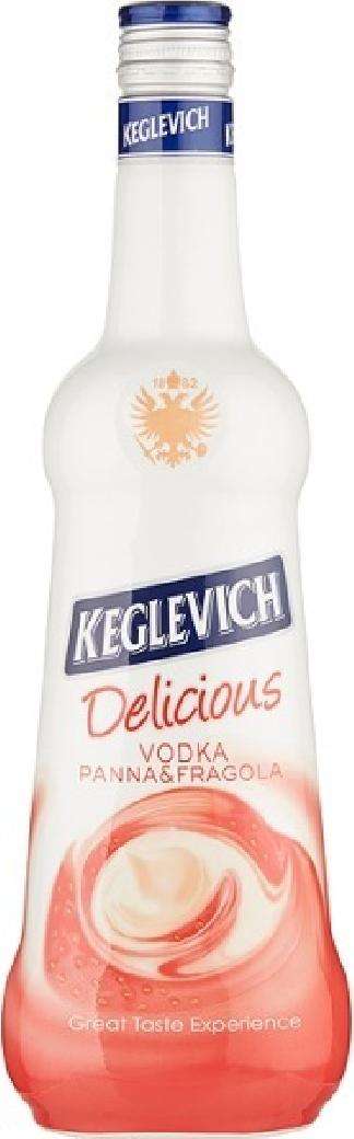 VODKA KEGLEVICH 17% PANNA & FRAGOLA 70 CL