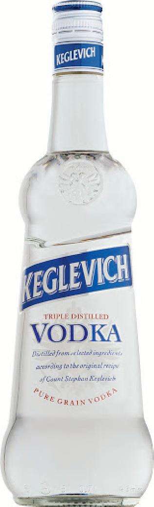 VODKA KEGLEVICH 38% CLASSICA BIANCA 70 CL