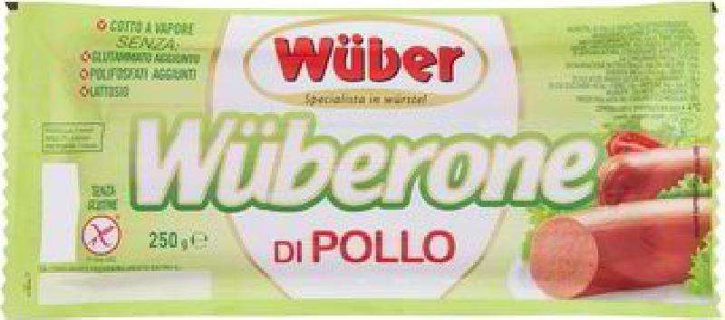 WUBERONE POLLO 3 PEZZI GR 250
