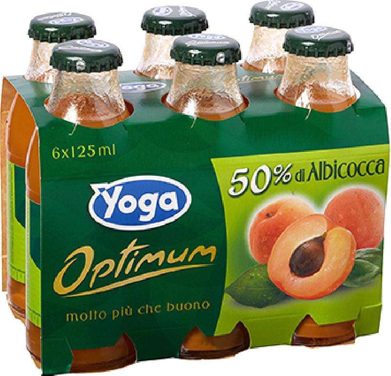 YOGA ALBICOCCA SUCCO NETTARE 6X125 ML
