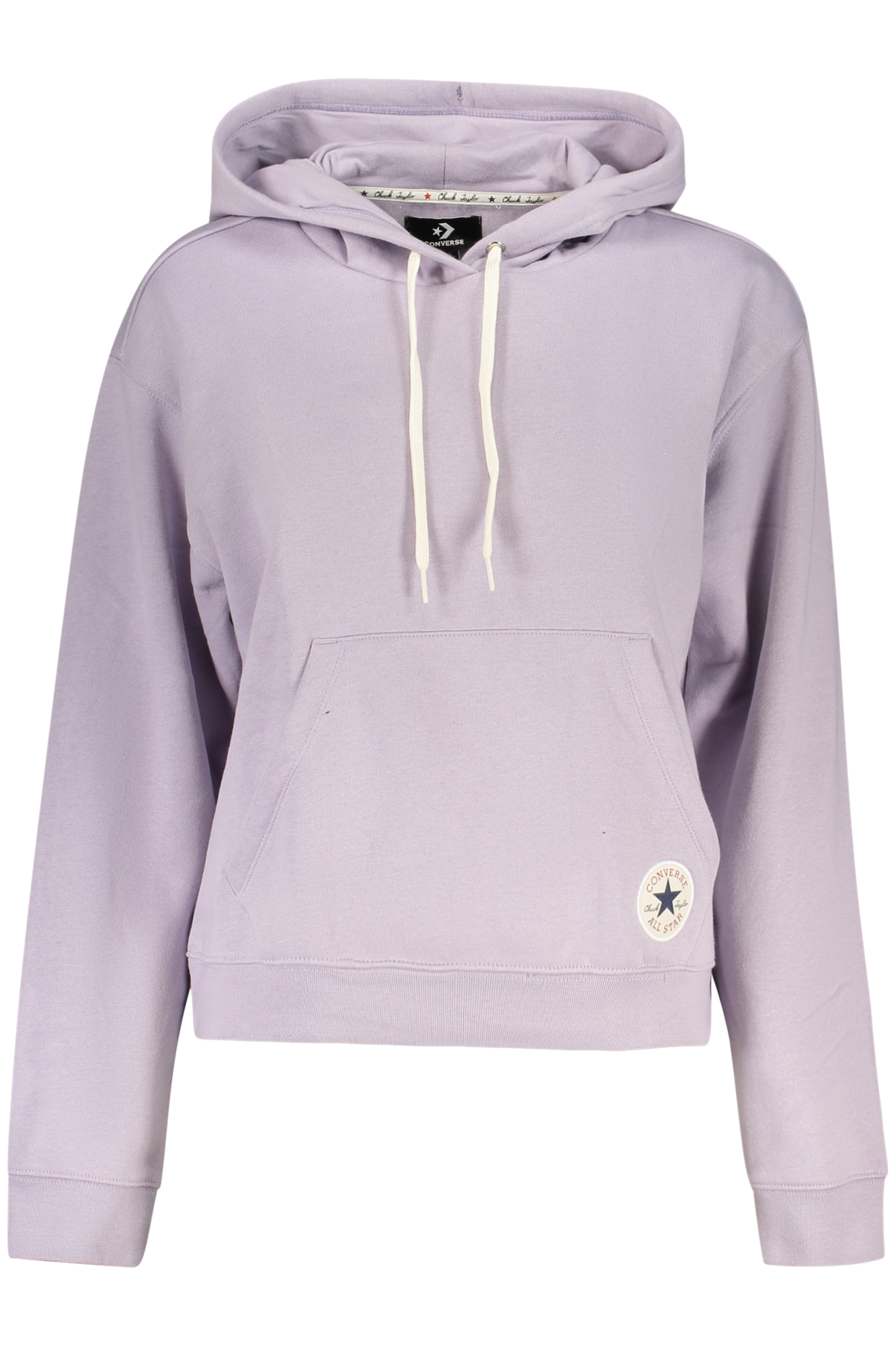 CONVERSE FELPA SENZA ZIP DONNA VIOLA